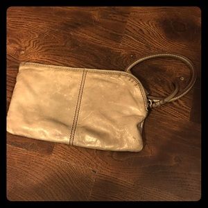 HOBO INTERNATIONAL Sable Graphite Gray wristlet
